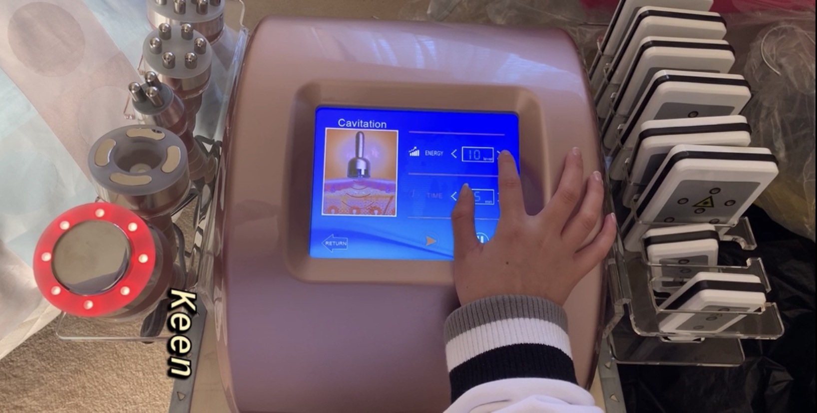 2021 Ultrasound Fat Cavitation Machine Body Contouring Machine Vacuum