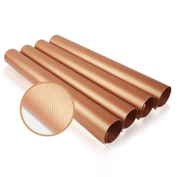 Dropship Copper Grill And Baking Mats 5 Pack to Sell Online at a