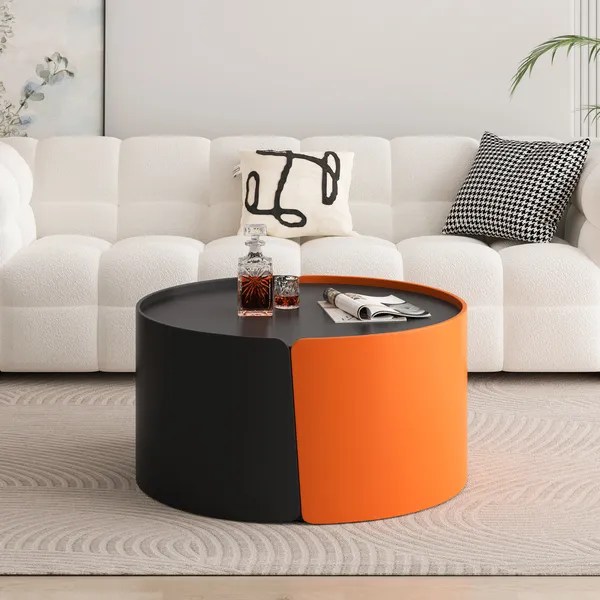 Dropship Nesting Coffee Table, Round Nesting Tables And End Tables For