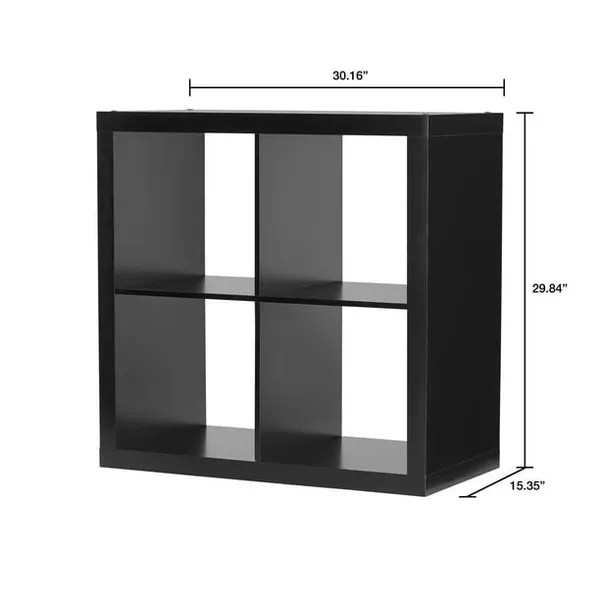 Dropship 4Cube Storage Organizer, Solid Black to Sell Online at a