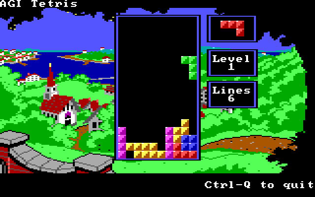 Download AGI Tetris DOS Games Archive