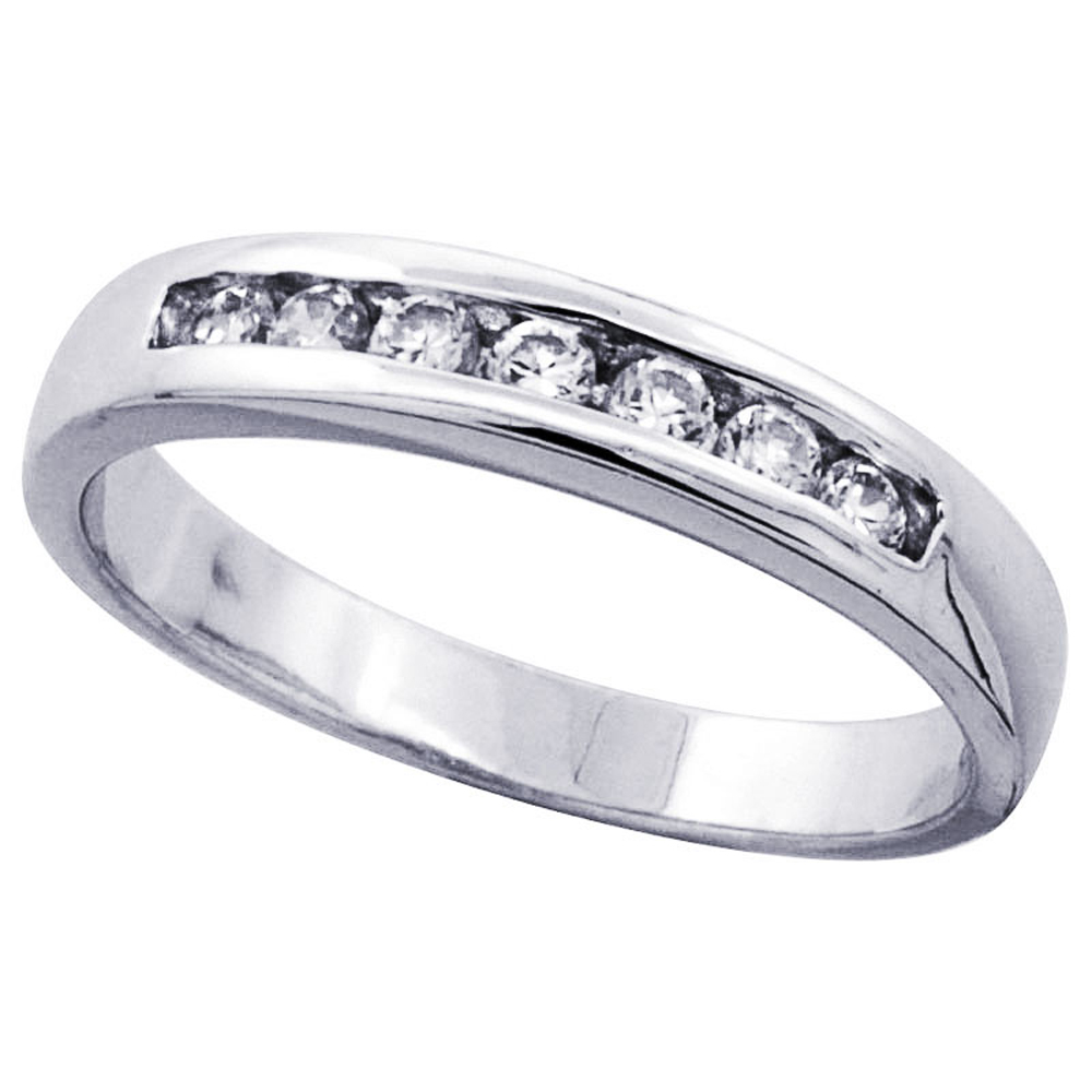 Women 925 Sterling Silver Rhodium Plated, Wedding Band 3.5mm eBay