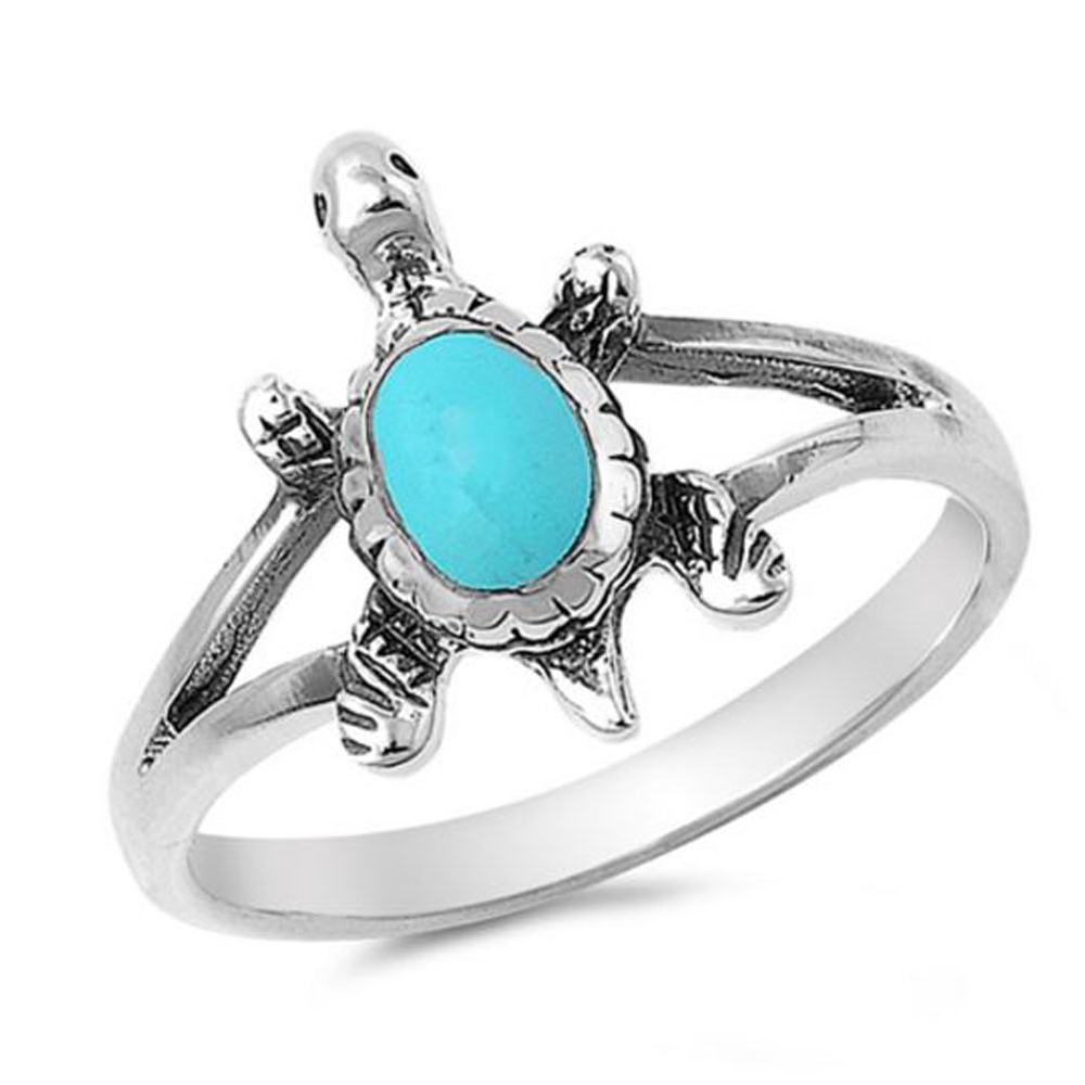 Fine Women 14mm 925 Sterling Silver Oval Simulated