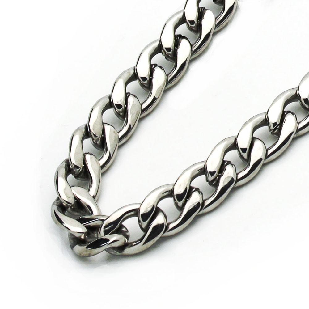 Men's 6mm Stainless Steel Chain Necklaces Cuban Link Curb Chain / Gift