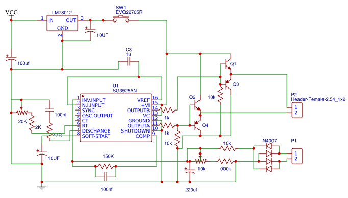 SG3525 Inverter Resources - EasyEDA