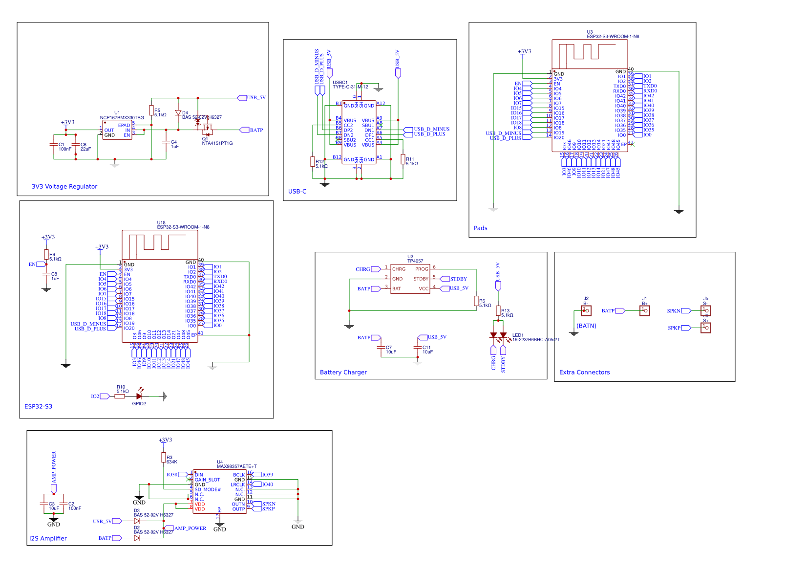 ESP32-S3-Board Resources - EasyEDA