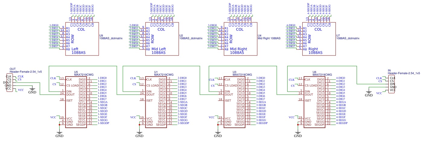 MAX7219 LED Matrix Display Arduino Tutorial (4 Examples), 57% OFF