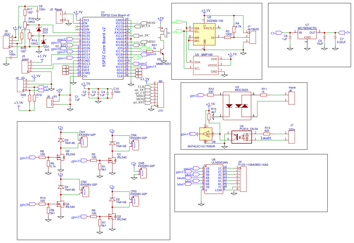 esp32 schematic Resources - EasyEDA