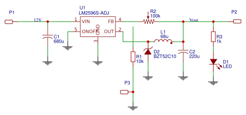 LM2596 Schematic Resources - EasyEDA