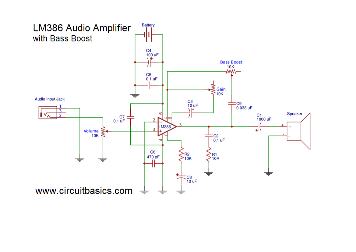 LM386 audio Amplifier Resources - EasyEDA