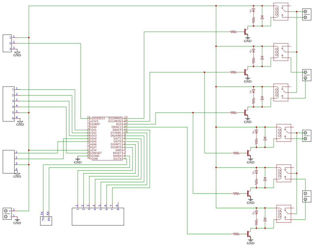 INCUBATOR CIRCUIT WITH NANO Resources - EasyEDA