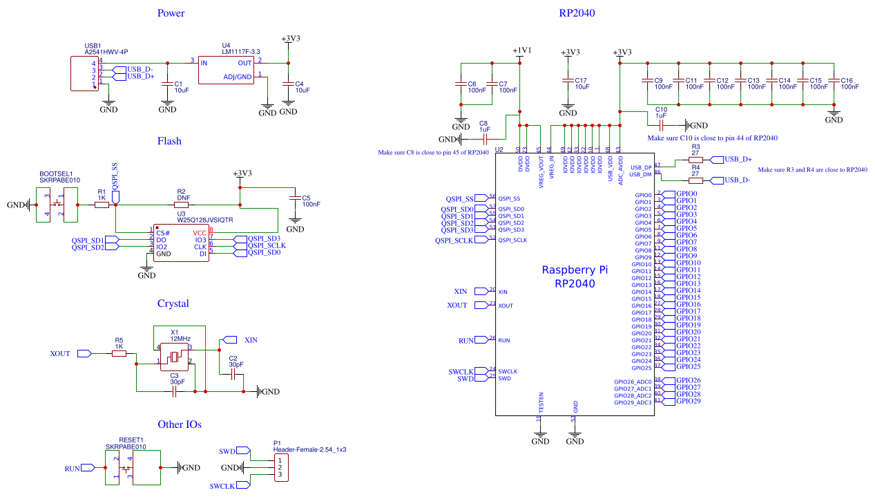 rp2040 Resources - EasyEDA
