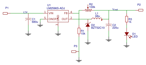 LM2596 Schematic Resources - EasyEDA