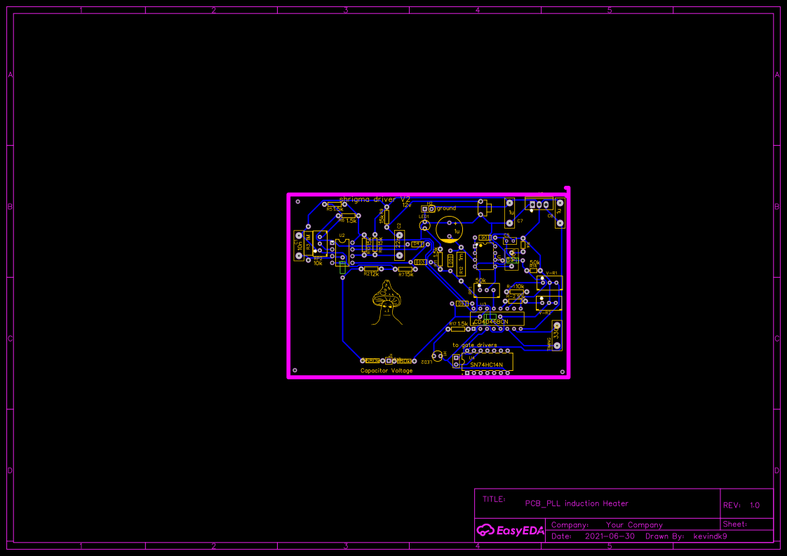 PCB_PLL induction Heater v2 (added variable resistors) Resources - EasyEDA