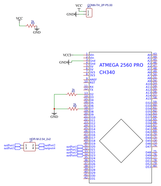 ATMEGA2560 PRO MINI Resources - EasyEDA