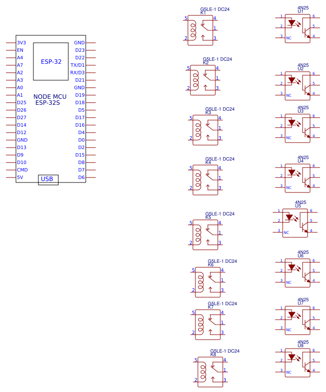 ESP32 Relay Board Resources - EasyEDA