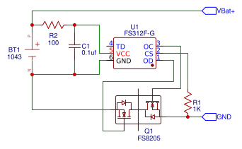 Battery Protection Circuit (18650) Resources - EasyEDA