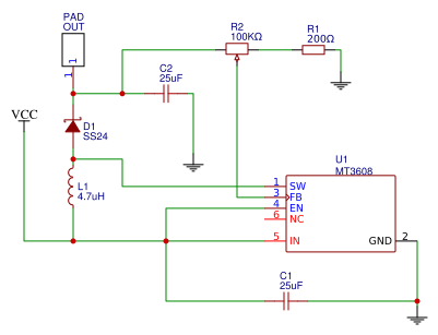 mt3608 circuit module Resources - EasyEDA