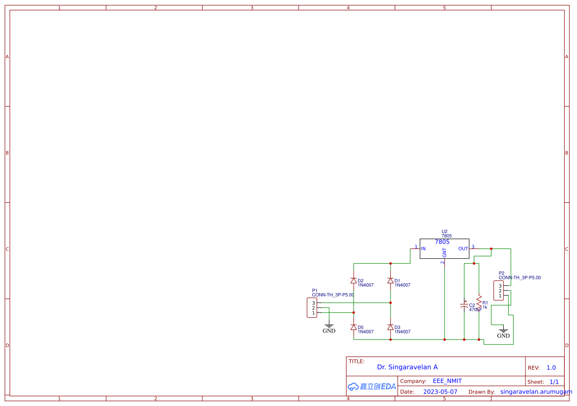 Diode_rectifier - Platform for creating and sharing projects - OSHWLab