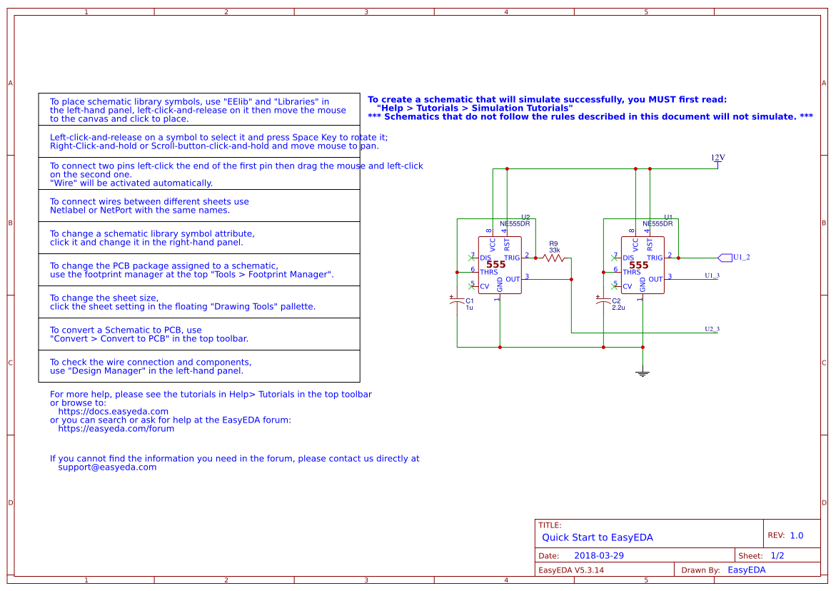 6 volt to 12 volt - OSHWLab