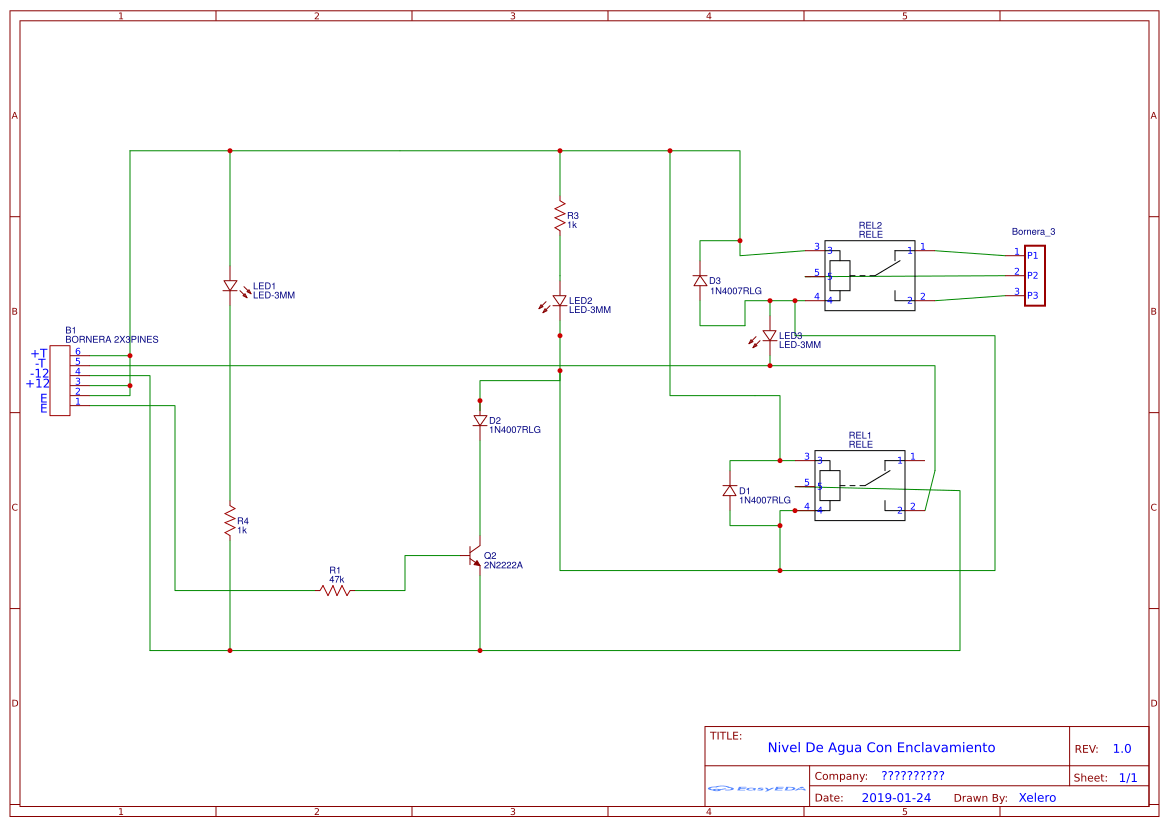nivel de agua - Platform for creating and sharing projects - OSHWLab