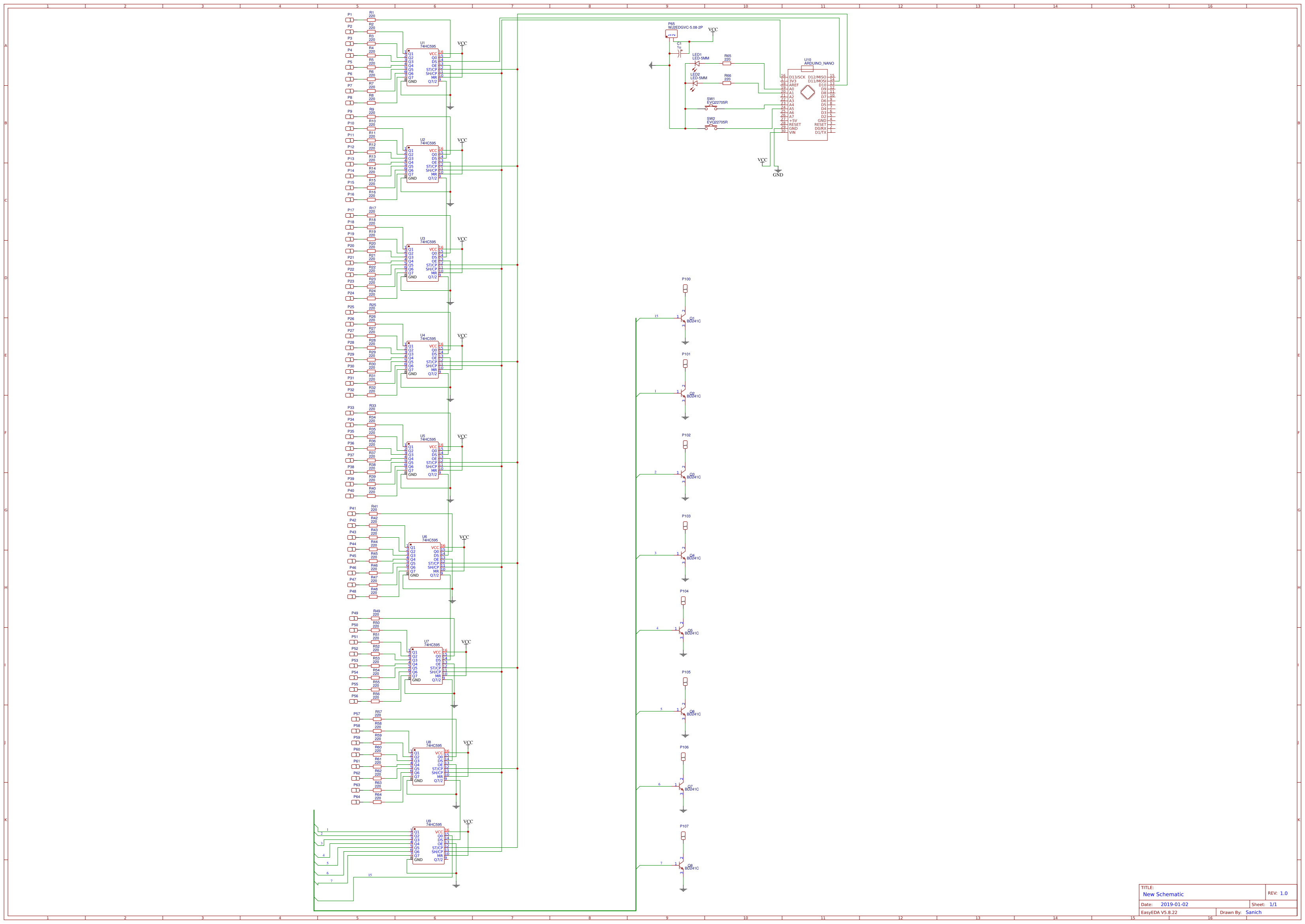 led cube 8x8x8 - OSHWLab