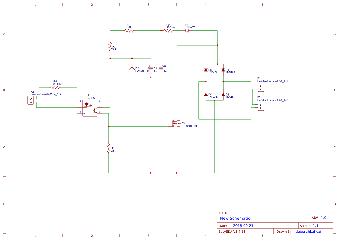 DIMMABLE LIGHT CIRCUIT - EasyEDA open source hardware lab