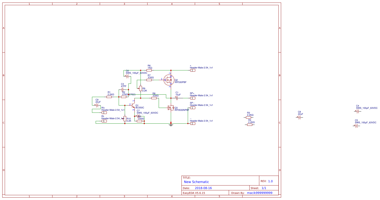 30 Watt Audio Power Amplifier - EasyEDA open source hardware lab