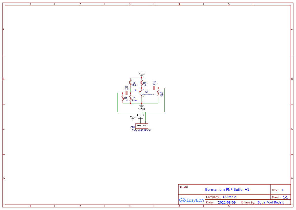 Germanium Buffer OSHWLab