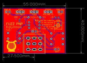 Fuzz Face PNP - OSHWLab