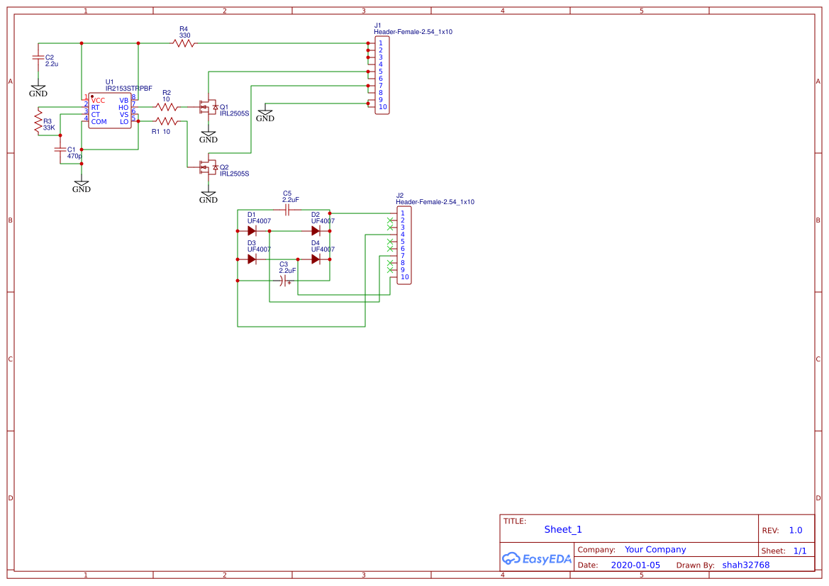 inverter-12-120-dc-dc-IR2153-IRL2505S - EasyEDA open source hardware lab
