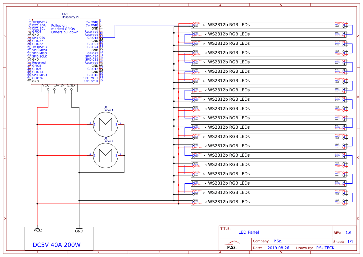 LED_PANEL - Platform for creating and sharing projects - OSHWLab