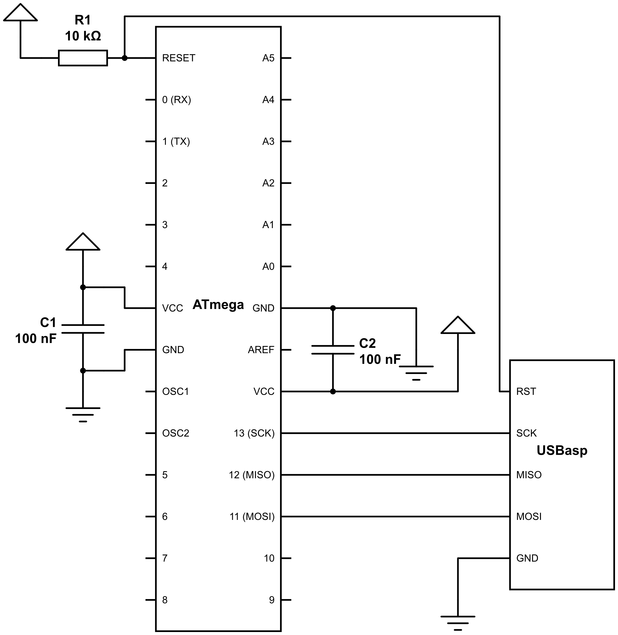 programator atmega - OSHWLab