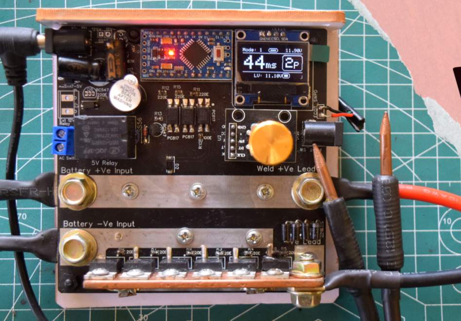 Arduino Spot welder OSHWLab