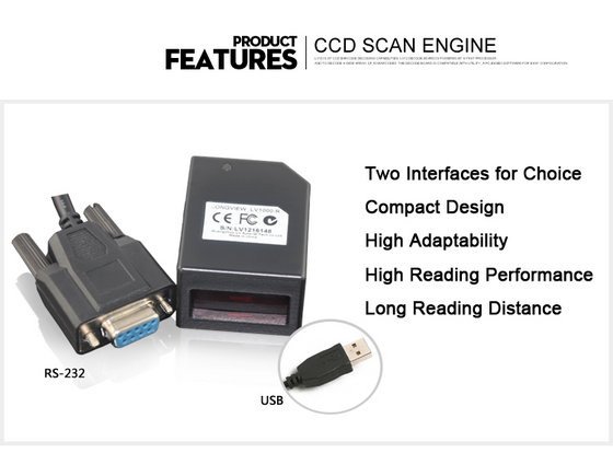 CCD Barcode Reader Module for PDA or Data Collector LV1400(id9980336