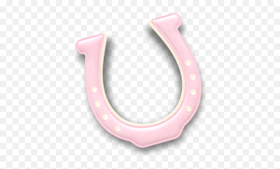 Pink Getlucky Lucky Horseshoe Quotes Sayings Qoutes Circle Emoji