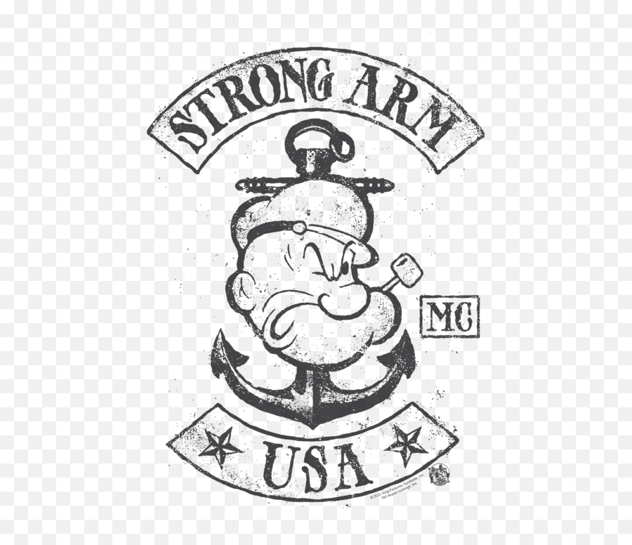Popeye Popeye Strong Arm Emoji,Strong Arm Emoticon free transparent