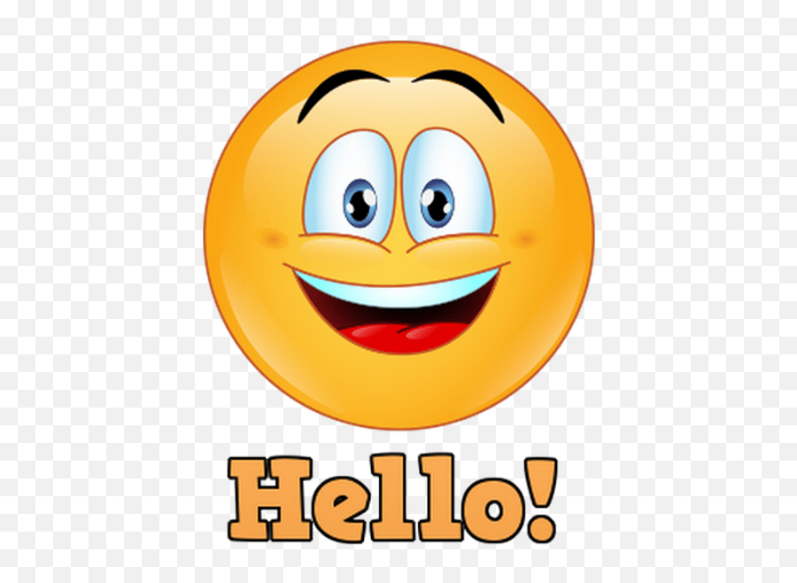 Hello Smiley Faces Emoticons Emoji