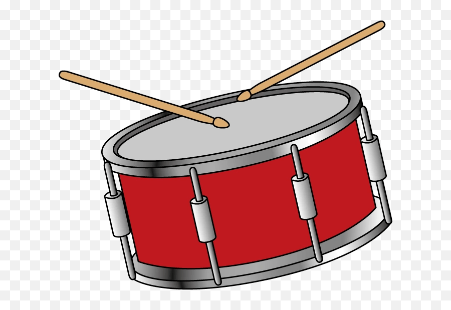 Big Drum Music Instrument Clipart Emoji,Drumstick Emoji free