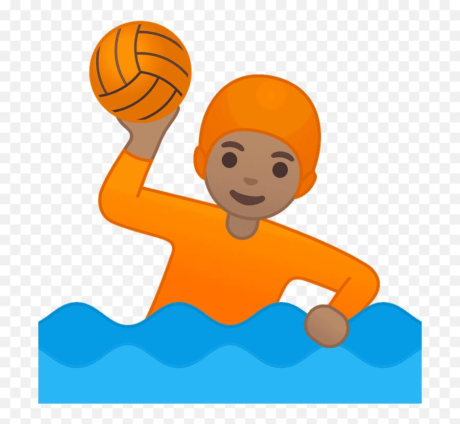 Person Playing Water Polo Emoji Clipart Emoji Waterpolo,Water Polo