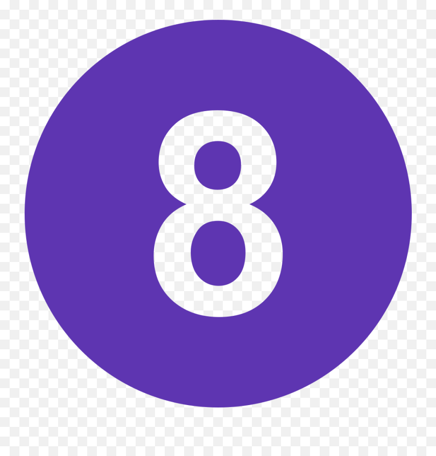 Fileeo Circle Deep Purple Number8svg Wikimedia Commons Dot Emoji