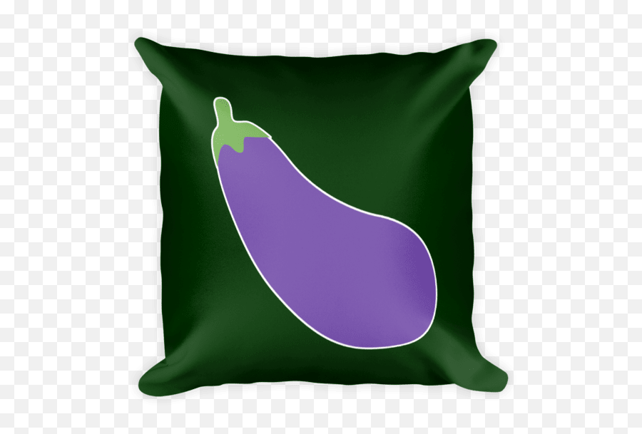 Purple Eggplant Emoji Png Picture Cushion,Veiny Eggplant Emoji free