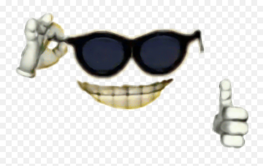 Cool Club Meme Funny Emoji Funnyemoji Ironic Smiley Face Png