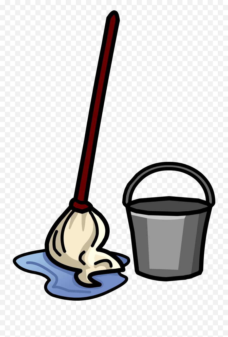 Broom Mop And Bucket Clipart Bucket And Mop Clipart Emoji,Mop Emoji