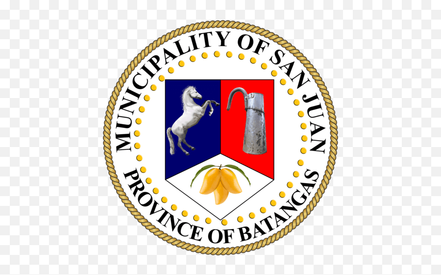 San Juan Batangas Seal Logo Municipality Of San Juan Emoji,Palm Tree