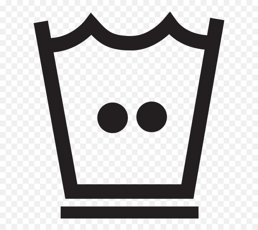 Free Laundry Washing Machine Vectors Machine Wash Normal Symbol Emoji