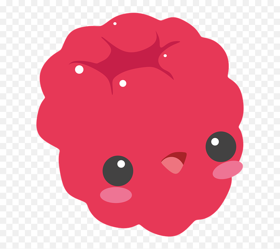 Raspberry Raspberries Red Kawaii Raspberry Emoji,Kawaii Emoji free