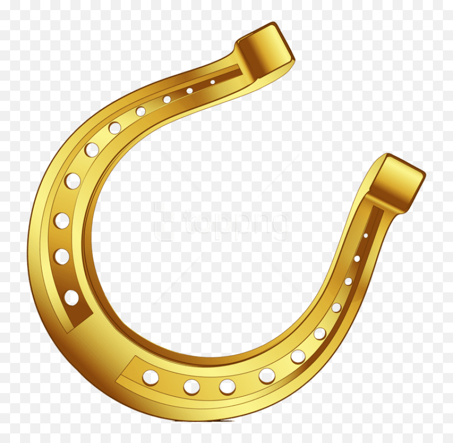 Gold Horseshoe Png Gold Horseshoe Png Emoji,Horseshoe Emoji free