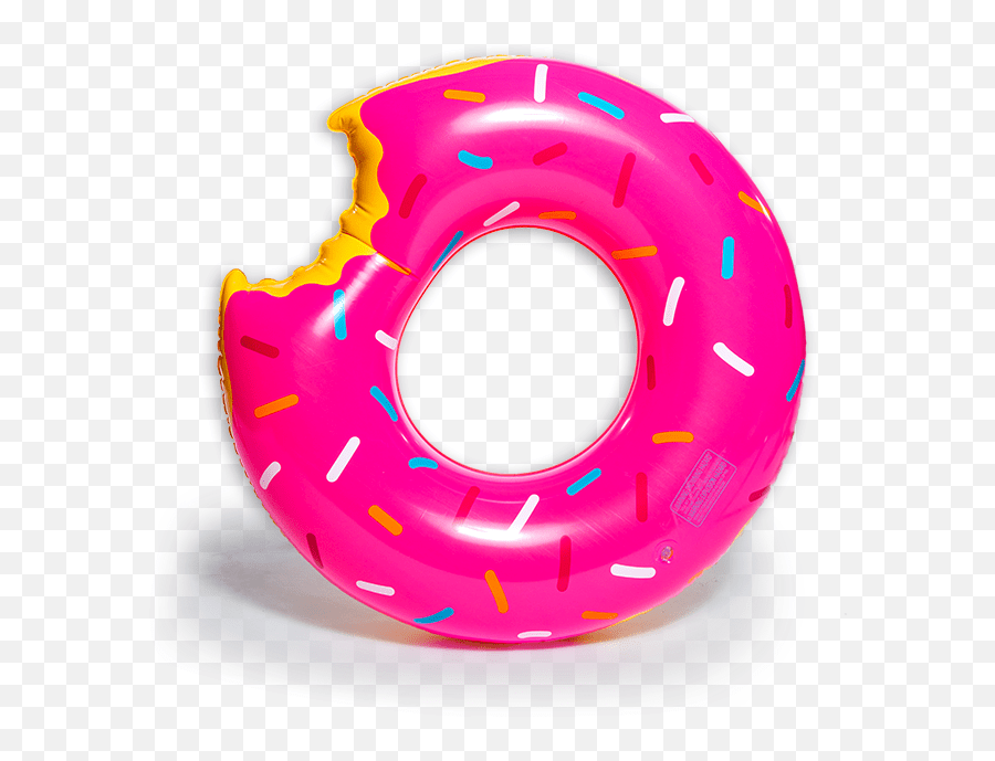 Donut Float Pool Floatie Transparent Background Emoji,Emoji Floaties