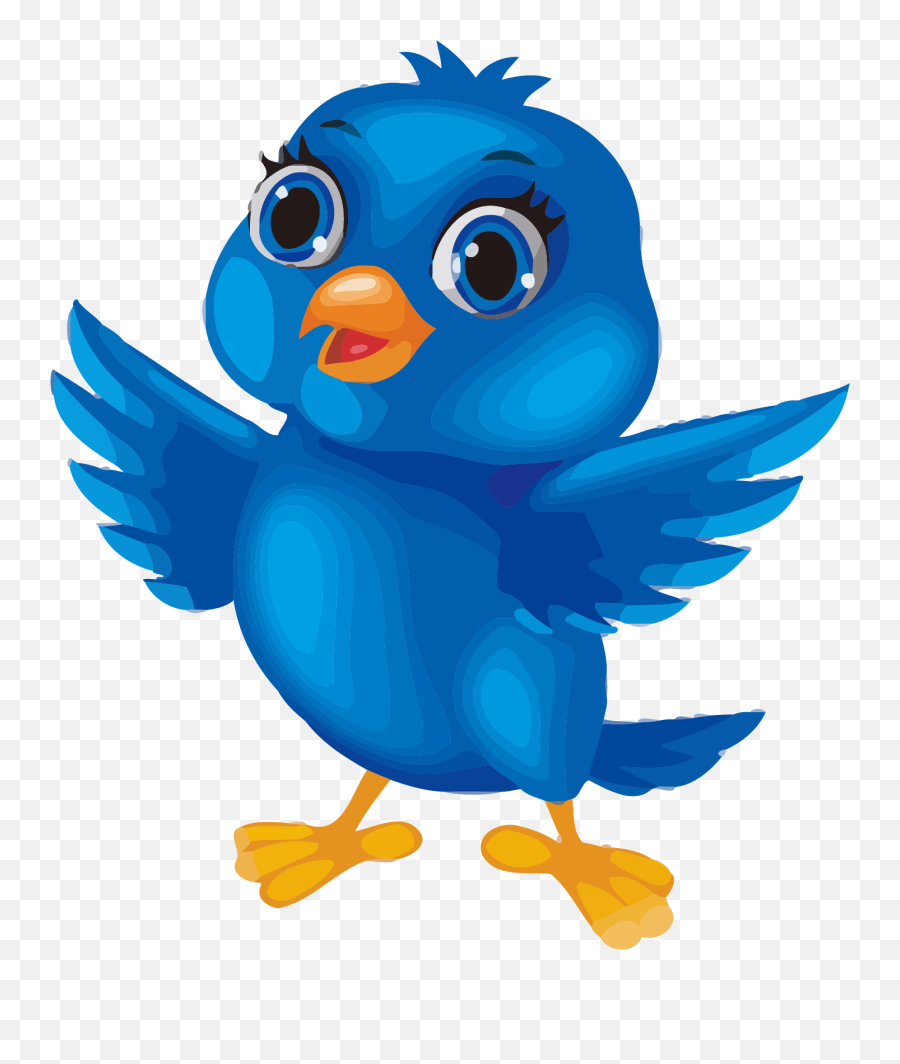 Blue Bird Clipart Png Blue Bird For Kids Emoji,Blue Bird Emoji free